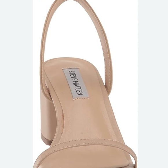 Steve Madden Women's Tan Block Heel Sandals - Picture 2 of 11